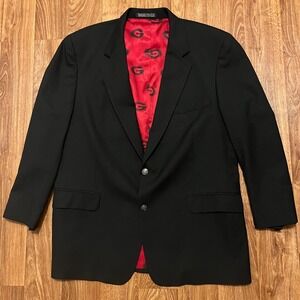 Vintage Georgia Bulldogs Blazer Jacket Men XL Red Lined Limited Edition Rare